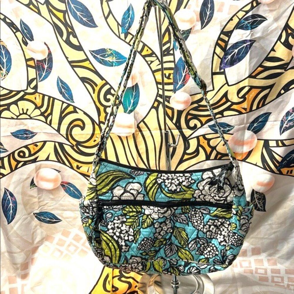 Vera Bradley Hipster Crossbody - Retired Island Blooms Pattern